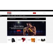 MMA Store - Brutal MMA Sports Gear Online Store Shop Template