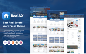 RealAX - Premium Real Estate WordPress Theme