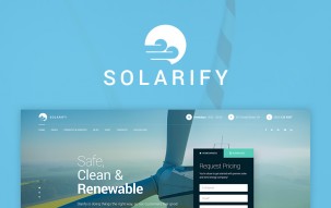Solarify - Alternative Eco Energy WordPress Theme