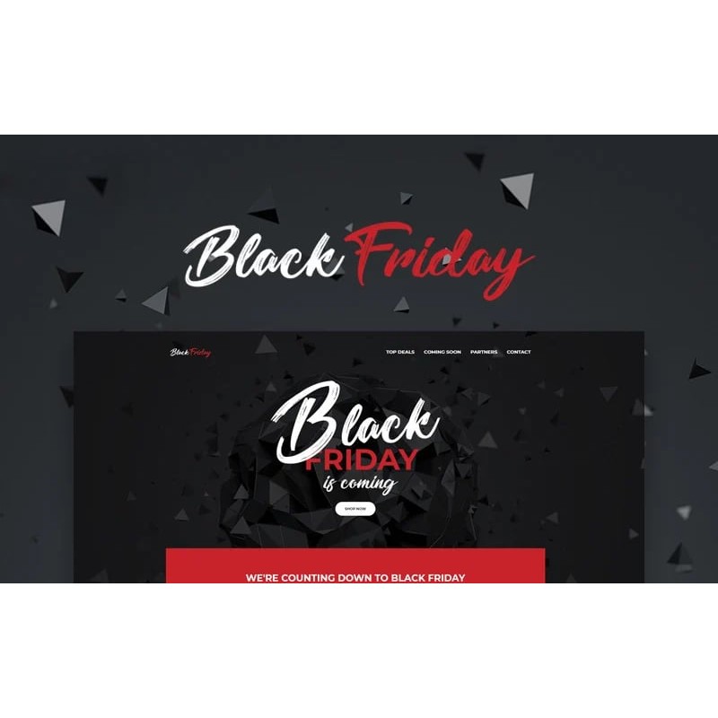 Black Friday - Event Planner WordPress Elementor Theme