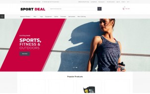 Sport Deal Shop Template
