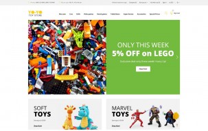 Yo-Yo Toy Store Shop Template