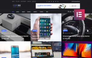 Techtonix - Tech Blog WordPress Elementor Theme