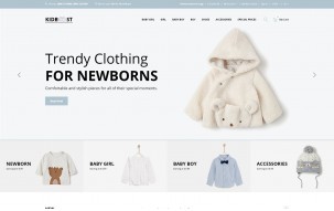 KidBoost - Kids Fashion Store Shop Template