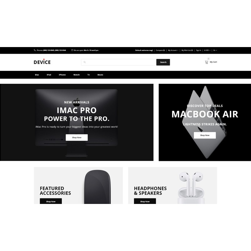 Device - Gadget Shop Template