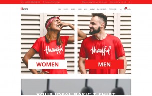 Twhite - T-Shirt Store Ready-To-Use Shop Template