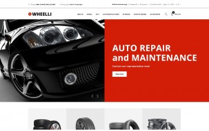 Wheelli - Wheels & Tires Shop Ready-To-Use Shop Template