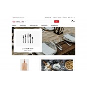 Plate & Cups - Food and Restaurant Simple Clean Bootstrap Shop Template