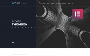 Verger - Architecture Company Multipurpose Creative WordPress Elementor Theme