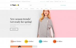 Top Look - Fashion & Beauty Creative Shop Template