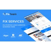 FixTeam - Fix Services Multipurpose Classic WordPress Elementor Theme