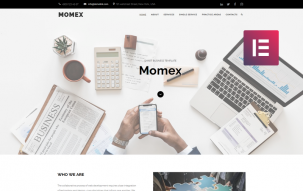 Momex - Business WordPress Elementor Theme