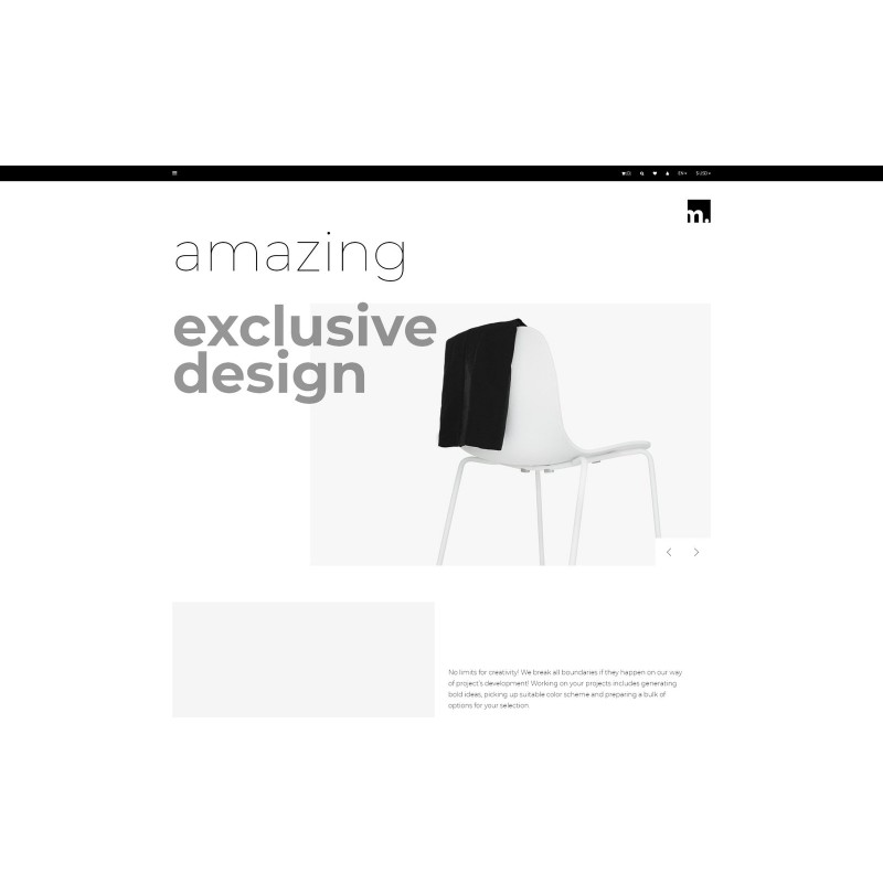 Furniture Store Minimalistic Shop Template