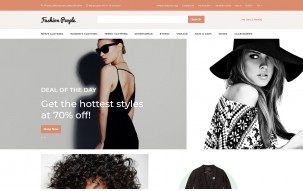 Fashion People - Fashion Store Modern Shop Template