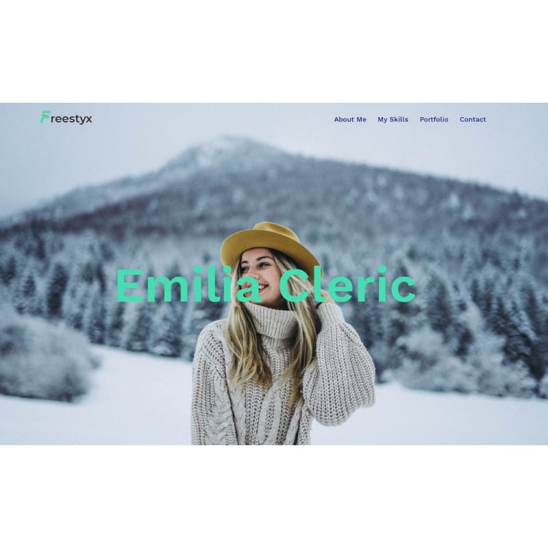 Freestyx - Freelancer One Page Modern WordPress Elementor Theme