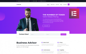 Stratom - Business Multipurpose Animated WordPress Elementor Theme