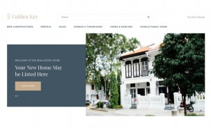 Golden Key - Real Estate Clean Shop Template