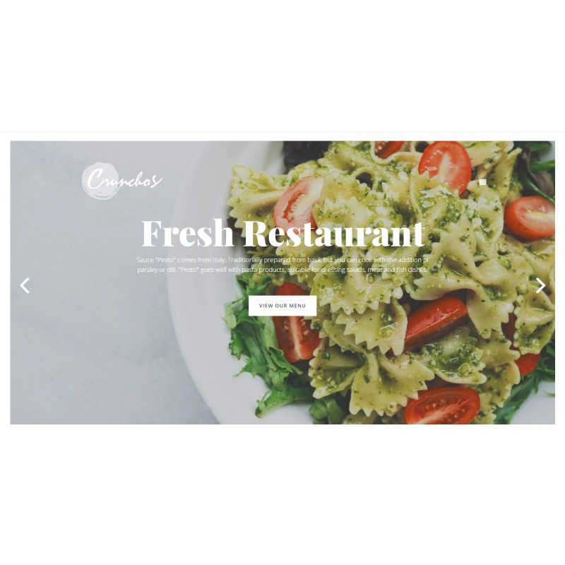 Crunchos - Restaurant Ready-to-Use Modern WordPress Elementor Theme