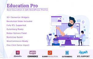 Education Pro - Best Education and LMS Elementor WordPress Theme