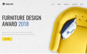 Souliny - Furniture Multipurpose Modern WordPress Elementor Theme