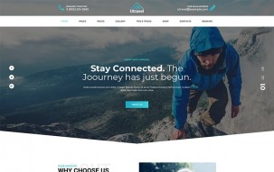 Utravel - Hiking And Outdoors Travel WordPress Theme