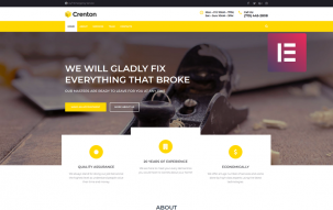 Crenton - Construction Multipurpose Modern WordPress Elementor Theme