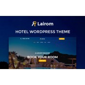 Lairom - Hotel Multipurpose Modern WordPress Elementor Theme