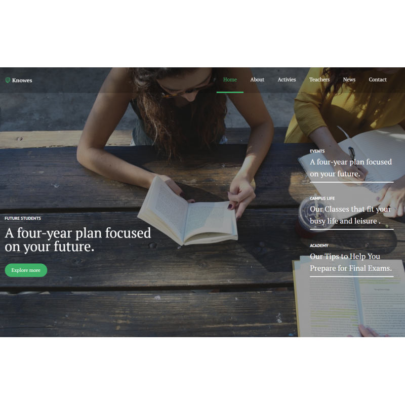 Knowes - Education Multipurpose Modern WordPress Elementor Theme