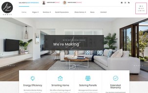 AZhomes - Local Home Builders WordPress Theme
