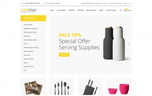 CookKingo - Kitchen Supplies Clean Shop Template