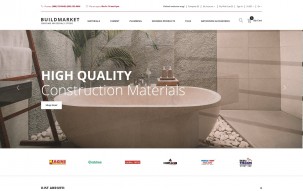 BuildMarket - Building Materials Clean Shop Template