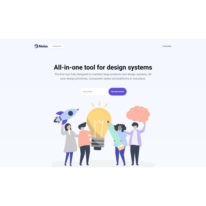 Molex - Special landing WordPress Elementor Theme