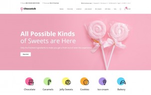 Chocotch - Sweet Shop E-commerce Creative Shop Template