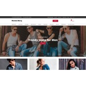 Denim Story - Jeans E-commerce Clean Shop Template