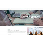 Adverom - PR Company Multipurpose Modern WordPress Elementor Theme