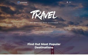 Goroad - Travel Agency Multipurpose Modern WordPress Elementor Theme