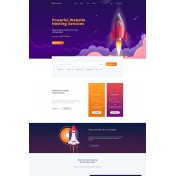 Turbolink Web Hosting and Internet Company WordPress Theme