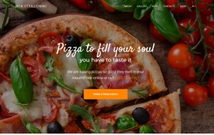 Mia Ittalonni - Pizzeria ECommerce Modern WordPress Elementor Theme