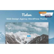 Natum - Web Design Multipurpose Modern WordPress Elementor Theme
