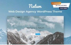 Natum - Web Design Multipurpose Modern WordPress Elementor Theme