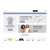 Cruff - T-shirt Multipage Modern Shop Template