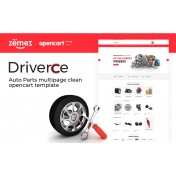 Driverce - Auto Parts Multipage Clean Shop Template