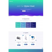 Aquareal - Bottled Water Delivery WordPress Theme