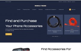 Mobile Trend - Mobile Accessories Store Modern Shop Template
