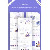 Payloan - Banking, Finance & Fintech WordPress Theme