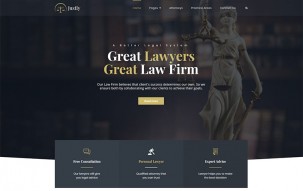 Justly - Lawyer and Attorney WordPress Theme