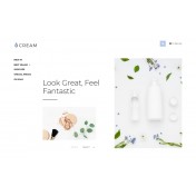 Cream - Beauty Supply eCommerce Clean Shop Template