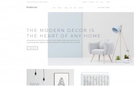 Fedecor - Interior Design Multipage Clean Shop Template