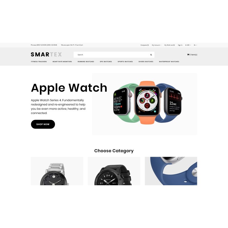 Smartex - Electronics Store Multipage Clean Shop Template
