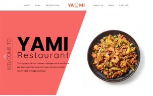 Yami - Foods & Restaurant WordPress theme